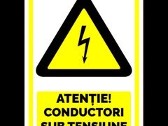 Indicator pentru atentie conductori sub tensiune