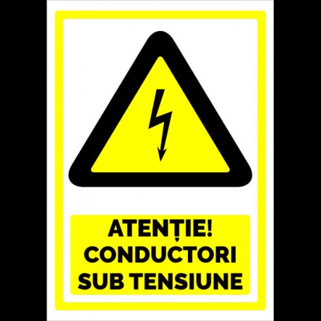 Indicator pentru  atentie conductori sub tensiune